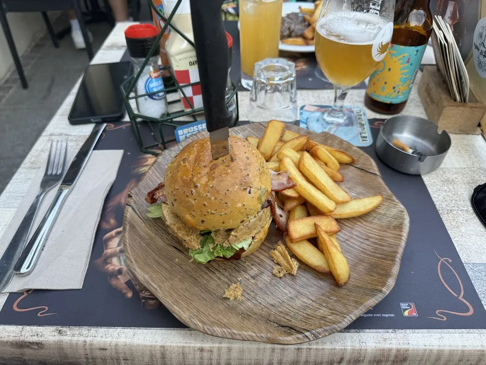 Burger de Viande Effilochée